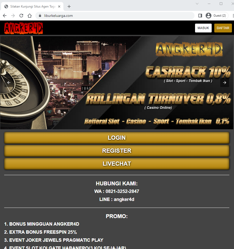 Permainkan Game Togel Online dengan Opsi Pasaran Terkomplet dari Semua Dunia