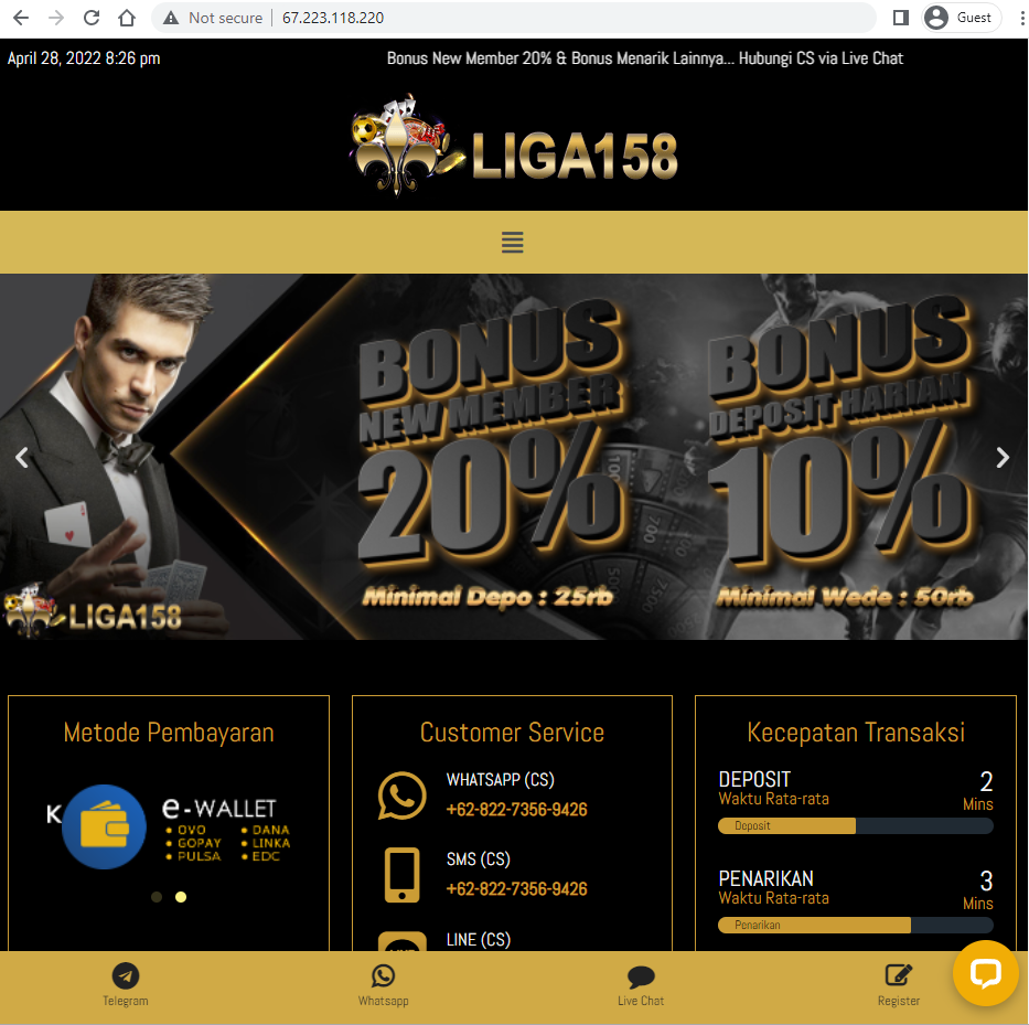 Liga158 Agen Bola Situs Judi Casino Online Terpercaya Online Live Casino Pagcor