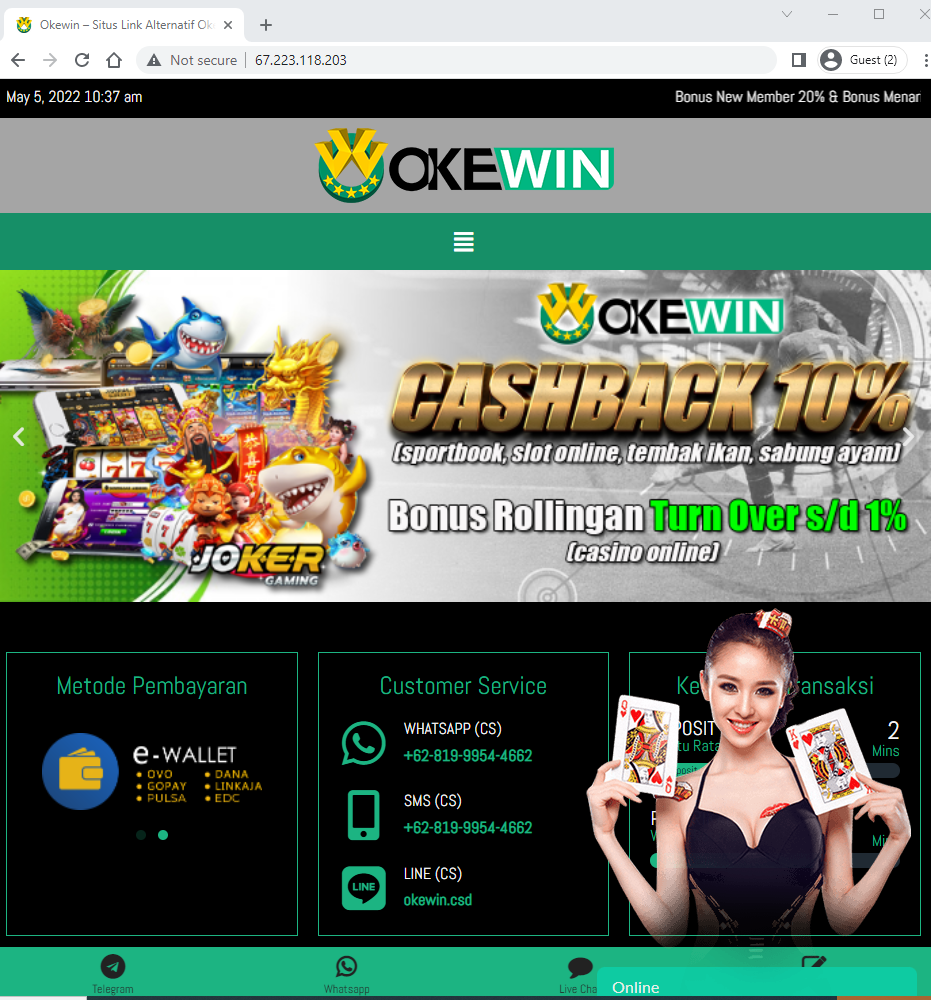 Kelompok Daftar Situs Casino Online Terpercaya Gacor Mudah Menang