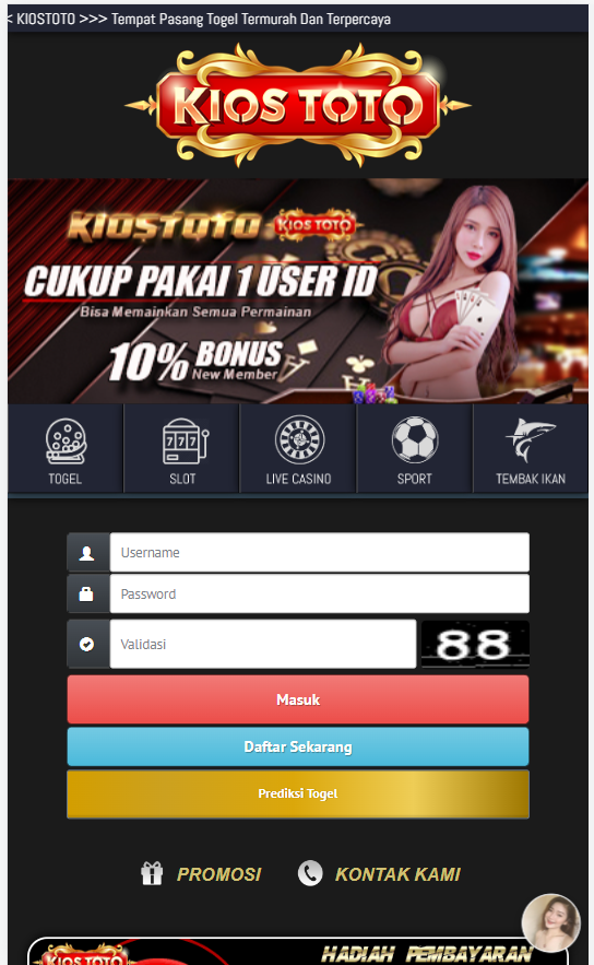 Tempat Pasang Togel Online Online Sah Deposit 10 ribu Paling murah