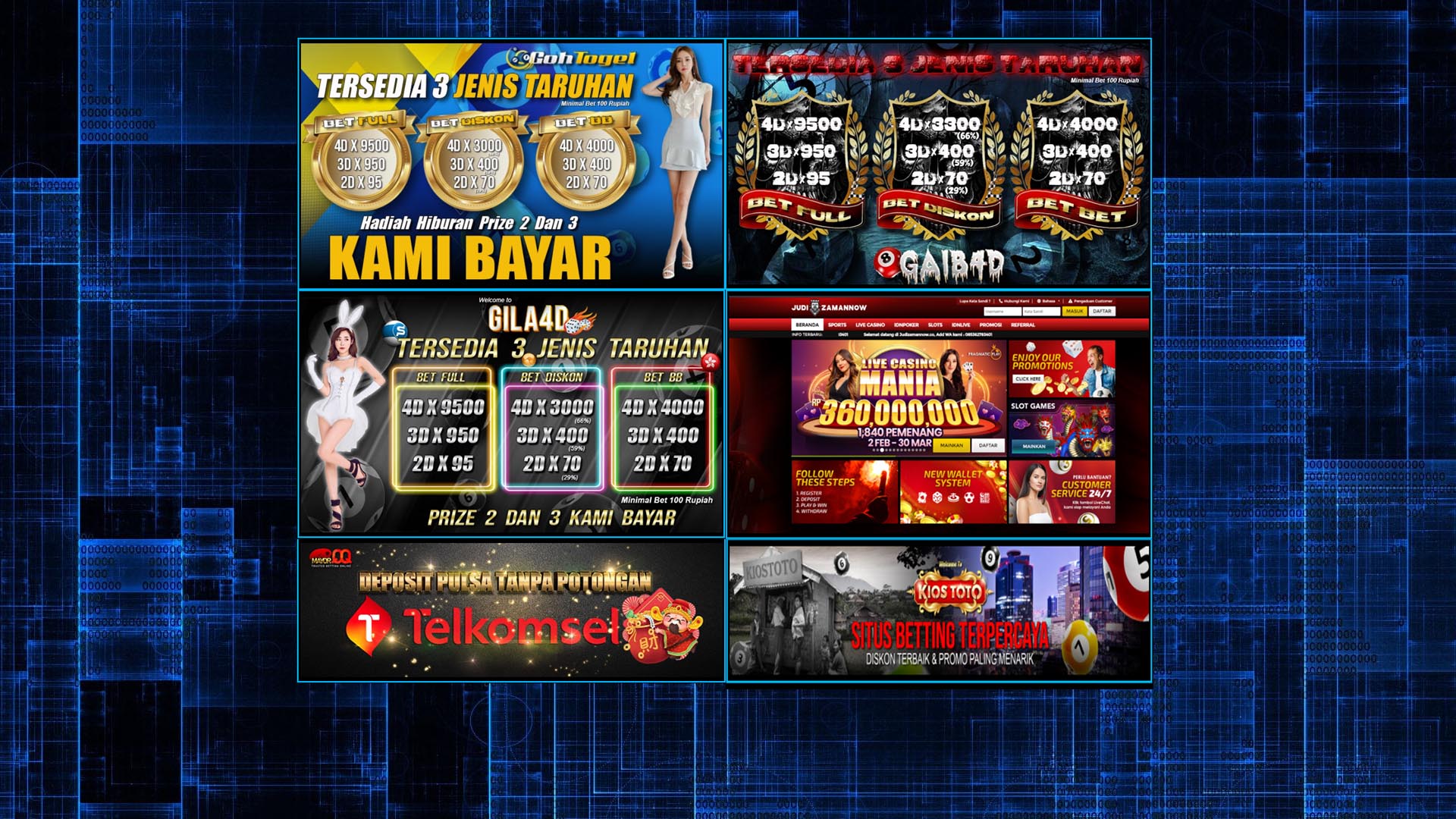 5 Bandar Togel Dan Slot Online Terpercaya