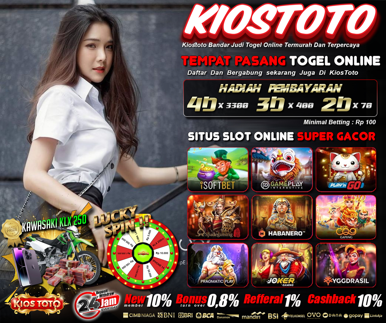 Bermain Togel Online di Kiostoto Berikan Beberapa Point Plus