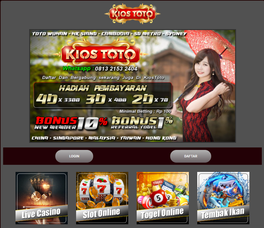 Kenapa Pilih Main di Tempat Pasan Togel Online SitusKiostoto?