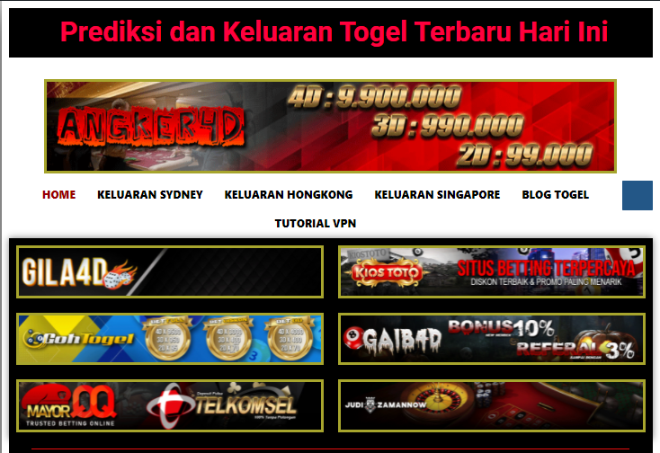 Situs Prediksi Keluaran Togel Dapatkan Angka Akurat dan Tepat