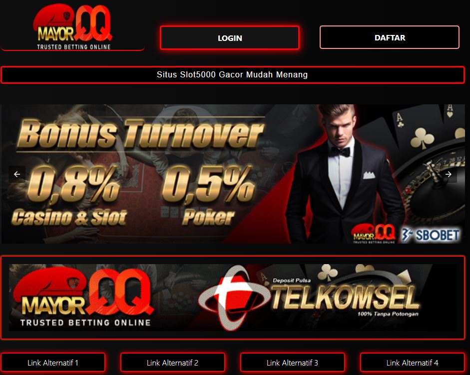 Bocoran Slot Online Mayorqq Gacor Terbaik Jackpot Besar Hari Ini